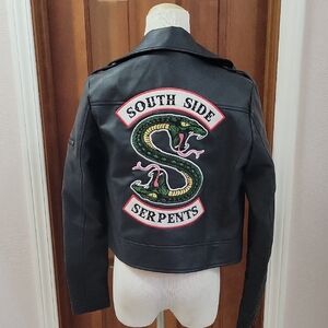 Riverdale Black Leather Style Jacket